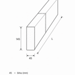KVH NSi C24 45x145x6000